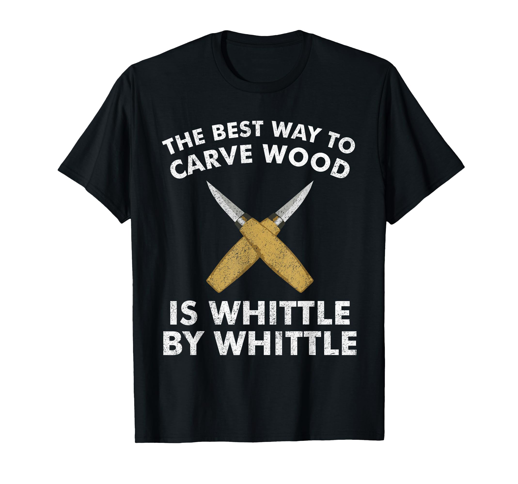 Funny Wood Carving Whittling Woodworking Carpenter Tools T-Shirt