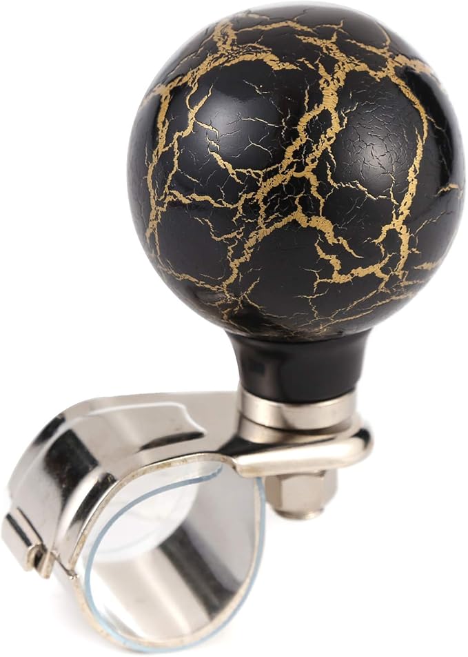 Arenbel Steering Wheel Ball Knob Suicide Spinners Control Knobs of Cool Style fit