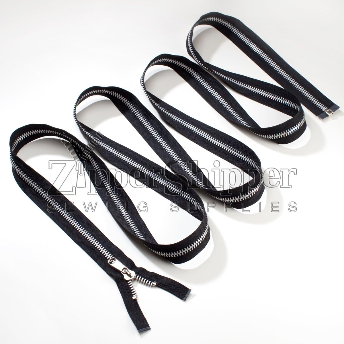 10 Aluminum ExtraLong Heavy Duty Separating Zipper, For Tents and