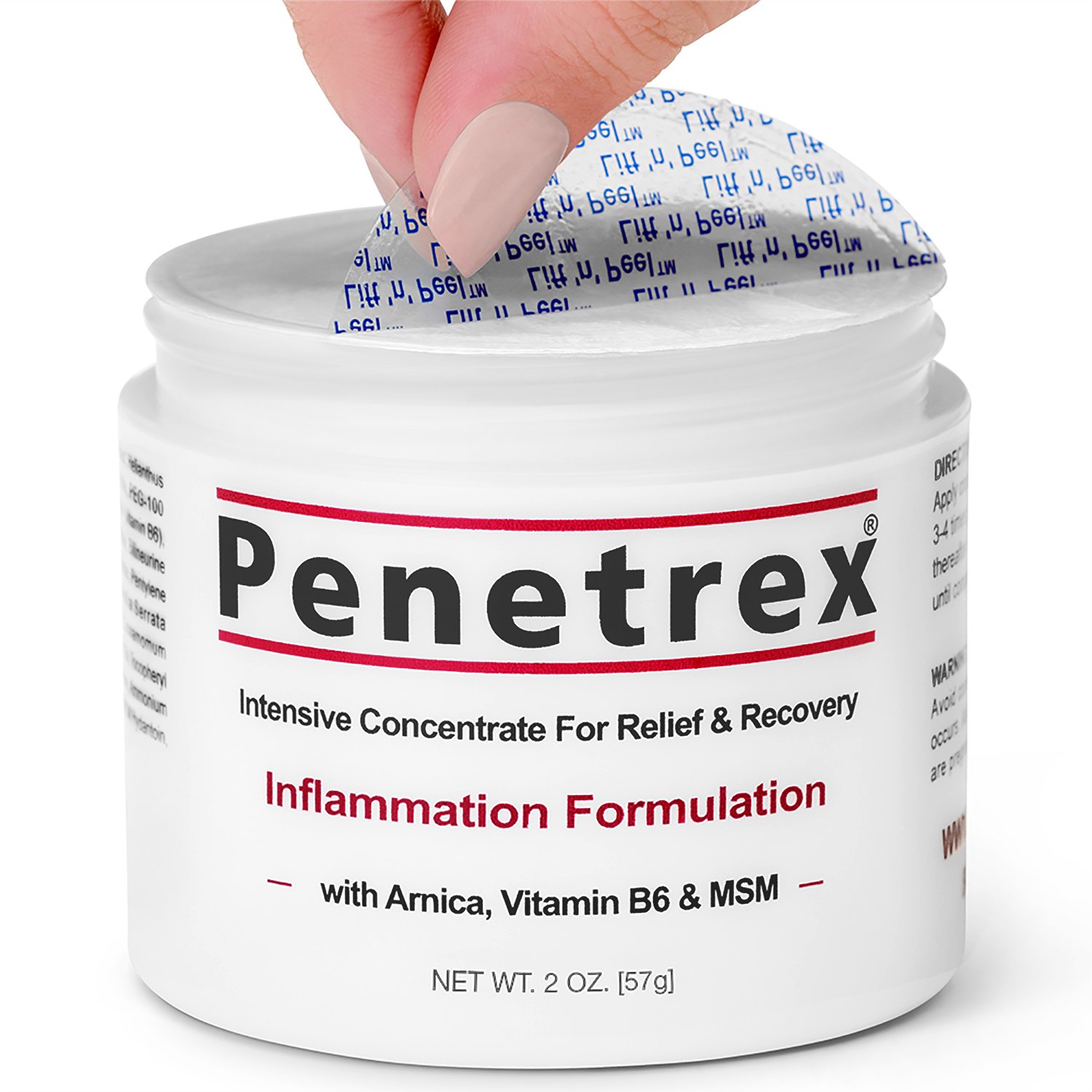 Penetrex Pain Relief Therapy [2 Oz] – Apply Penetrex Anywhere You Experience Pain, Discomfort, Tingling or Numbness (Back, Neck, Knee, Foot, Shoulder, etc.). Trusted by 2 Million+ Sufferers Since 2009