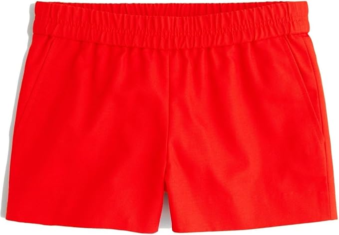 j crew red shorts
