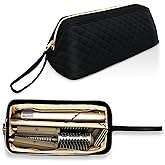 NENYX Hair Tools Travel Bag for Shark Flexstyle, Portable Shark Hair Dryer Case, Waterproof Dustproof Shockproof Flat Curling Iron Travel Organizer, Black