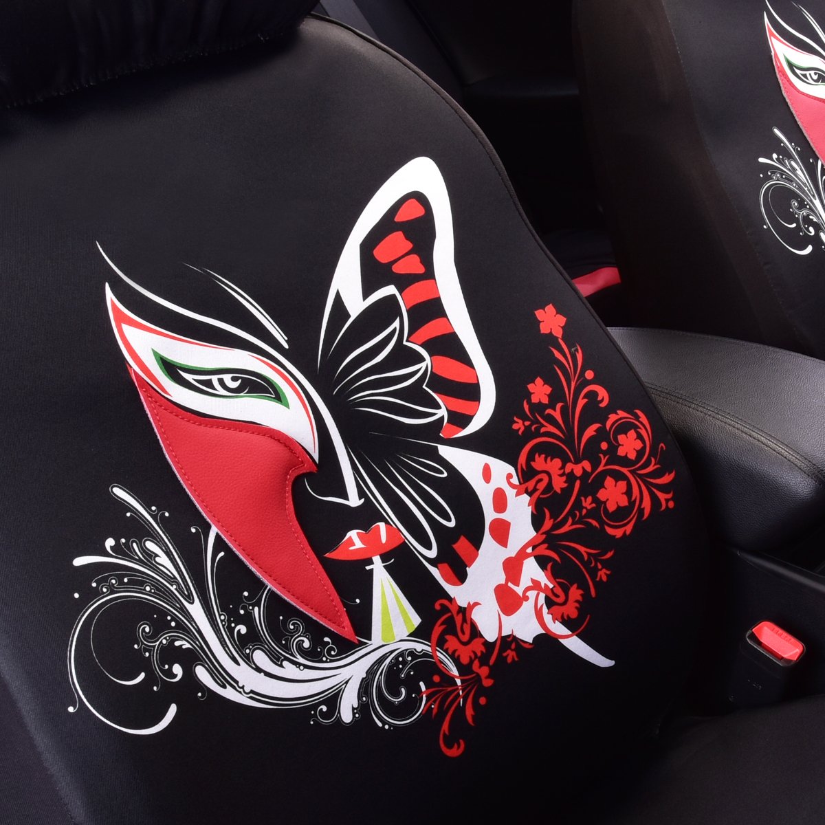 CAR PASS Housse siège auto universelle, Conception unique de papillons