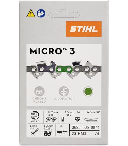 Stihl 16 Inch Chain Genuine OEM 16" STIHL - 0.325 Pitch, 0.050 Gauge ...