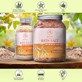 AROMATIKA Joint Muscle Bath Salts 1300g Sea Salt Lavender Sage Rosemary Oils view 4