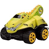 Kid Galaxy Amphibious RC Car Mega Morphibians Crocodile. All Terrain Remote Control Toy, 2.4 Ghz ,Yellow&amp;black