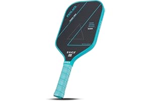 SVICX Pickleball Paddles,Pickleball Paddles Set of 2,Professional Carbon Fiber Pickleball Paddle-16mm,Superior Control,Strong Power and Forceful Spin,Extended Handle for Two-Handed Grip,USAPA Approved