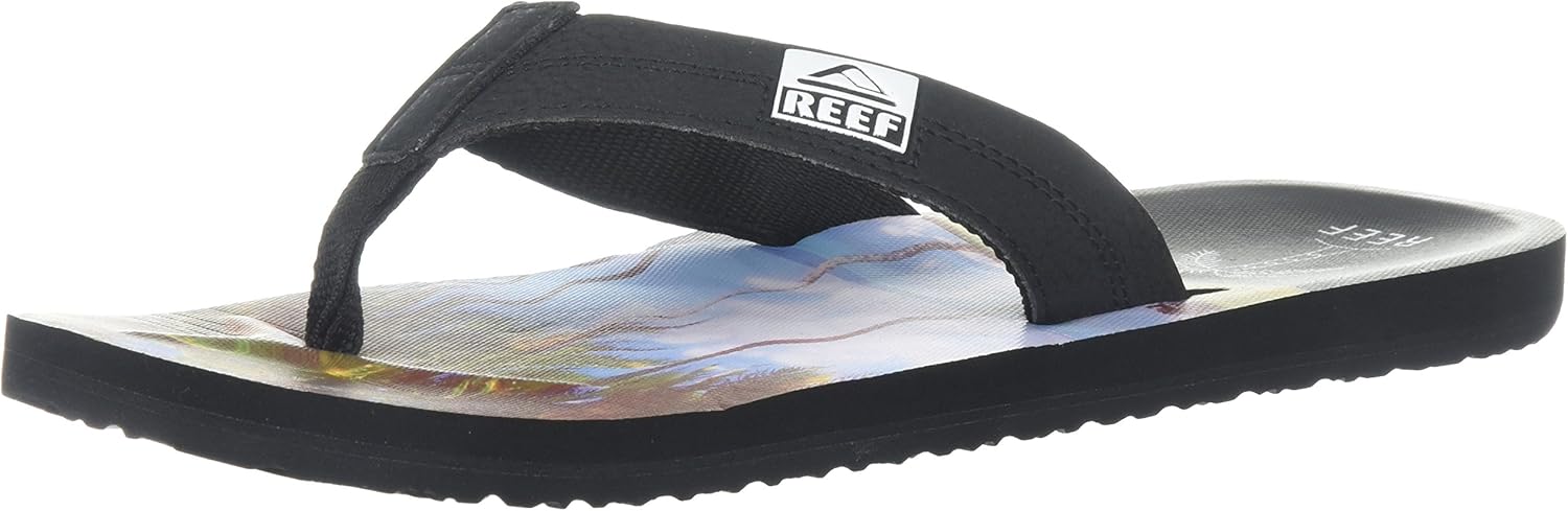 reef ht prints flip flop