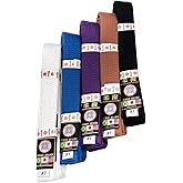 Ronin BJJ Gi Belt – Brazilian Jiu Jitsu Belt - Poly/Cotton Fabric