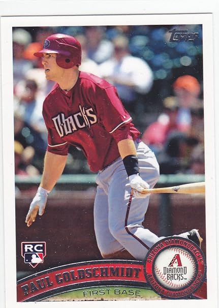 2011 TOPPS PAUL GOLDSCHMIDT RC ROOKIE CARD At Amazon s Sports 