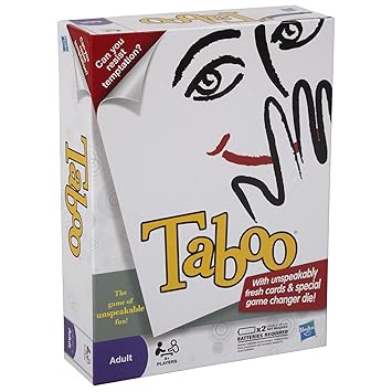 Tickles Taboo Game Of Unspeakable Fun Toy Board Game For Grown Up Adults - White