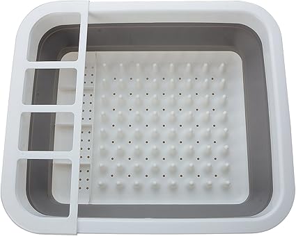 Amazon Co Jp Noloo 折り畳み式水切りラック 水切りかご スリム 水切りバスケット Tpr素材 便利グッズ 台所 キッチン用品 パソコン 周辺機器