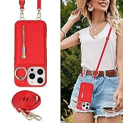 Jcxtrombulous Crossbody Wallet Case for iPhone 14