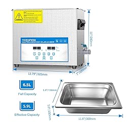 Digital Ultrasonic Cleaner with Timer&Heater Power