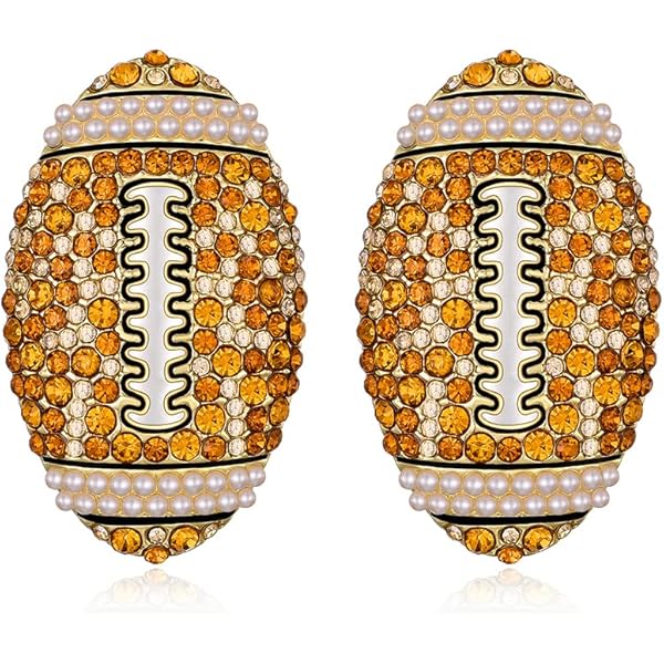 ZOLEAROPY Diadema Para El Día Del Partido De Fútbol Con Perlas De Diamantes De Imitación TIGER