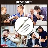AUAUY Bolt Action Pen with Gift Case 1mm Black Ink Refill 5 Refills view 6