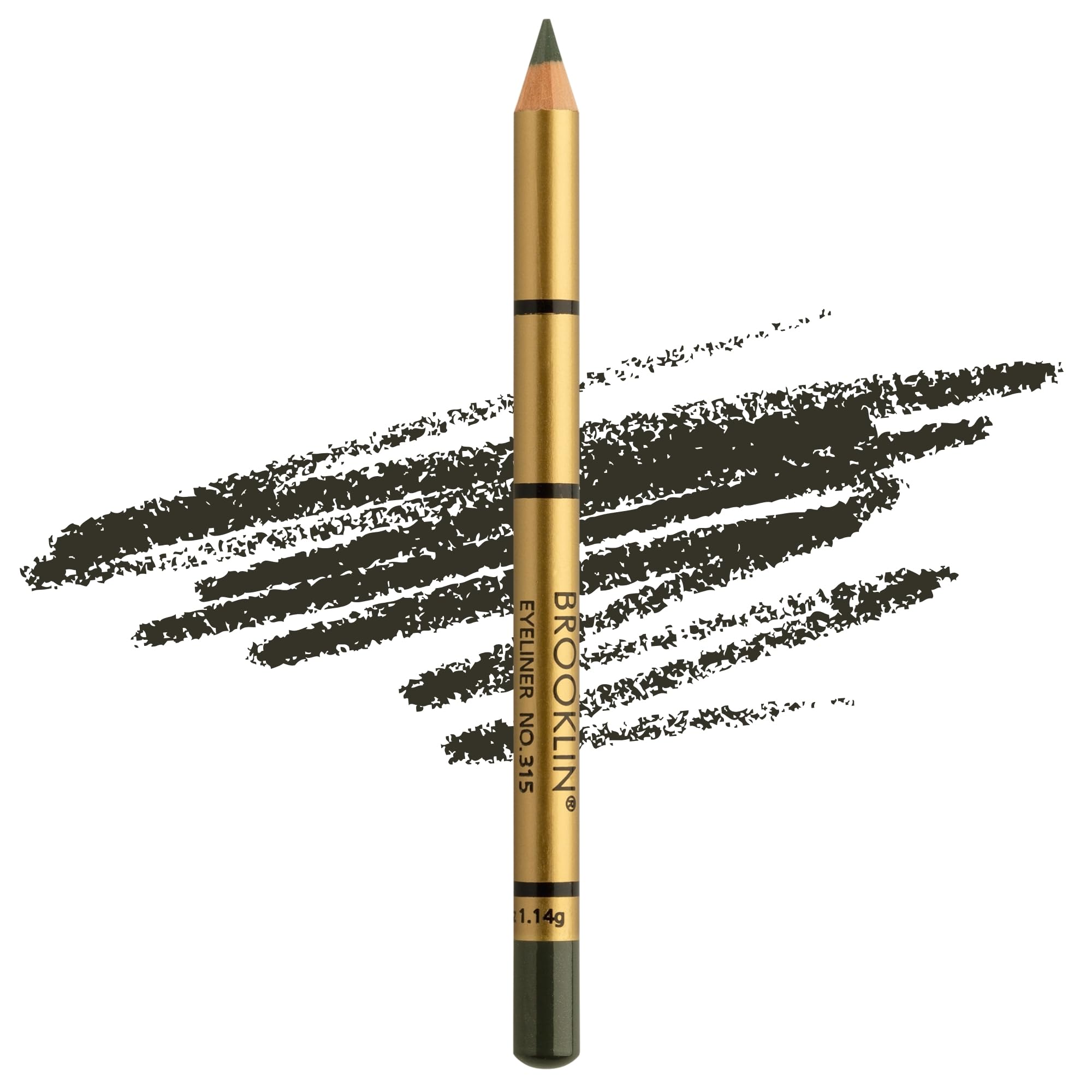 IMPALA | Waterproof Brooklin Eyeliner Color Green Green Forest Forest Waterproof EYELINER WATERPROOF | Eye eyeliner with creamy and soft texture | Easy application | Long duration