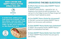 SKIPPY Natural Peanut Butter Spread, Creamy, 7 g