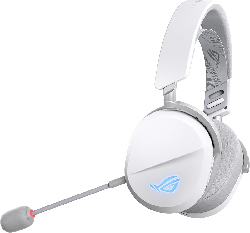 ROG Pelta - Casque Gaming sans Fil tri-Mode - Blanc