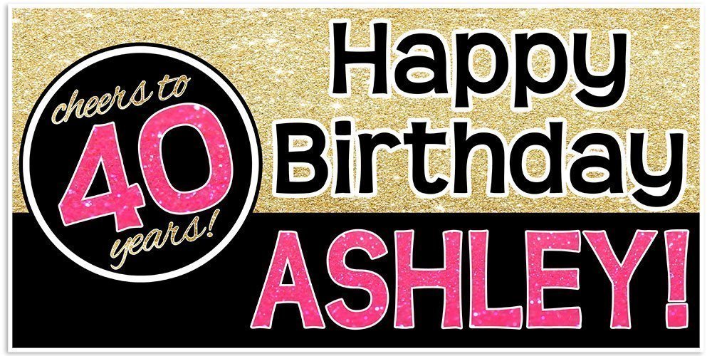 Amazon Com Cheers To 50 Years Birthday Banner Personalized Party