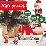 VEYLIN 8 Pack Christmas Wind Up Toys Kids Stocking Stuffers Party Bag Fillers view 6