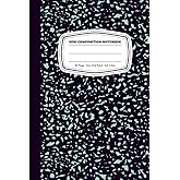 Mini Composition Notebook: 5mm Grid Ruled Journal, 80 Pages, 4X6 Inches