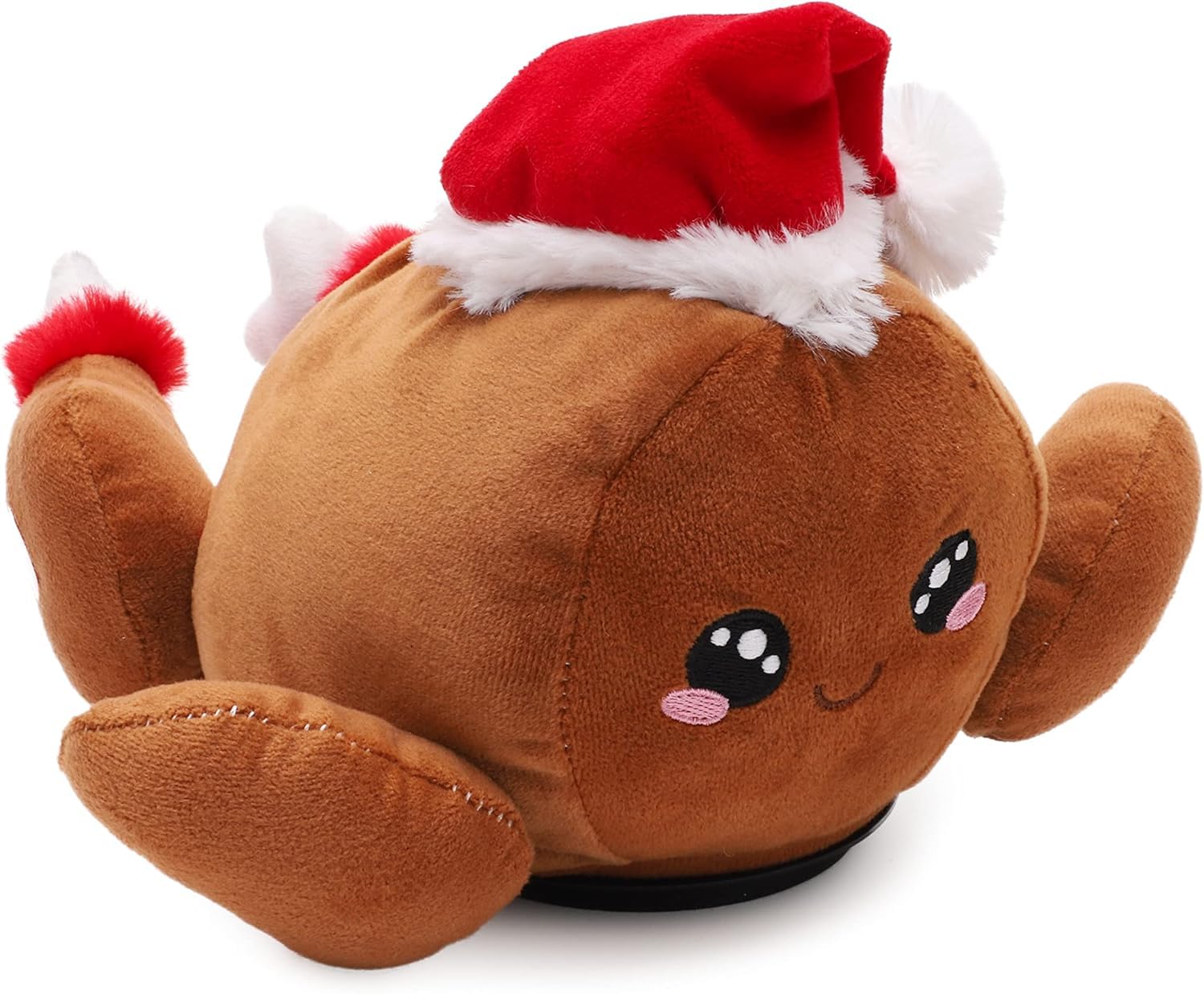 Toyland® 16cm Animated Christmas Character - Singing & Spinning Feature - Novelty Toys/Decoration (Turkey)