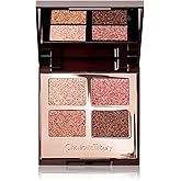 Charlotte Tilbury Luxury Palette Eyeshadow - Shimmer, Metallic & Satin Matte Eyeshadow Quad with a Rich Powder Formula - Includes 4 Complementary Shades
