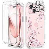 GVIEWIN for iPhone 15 Case, [5 in 1] with 2X Screen