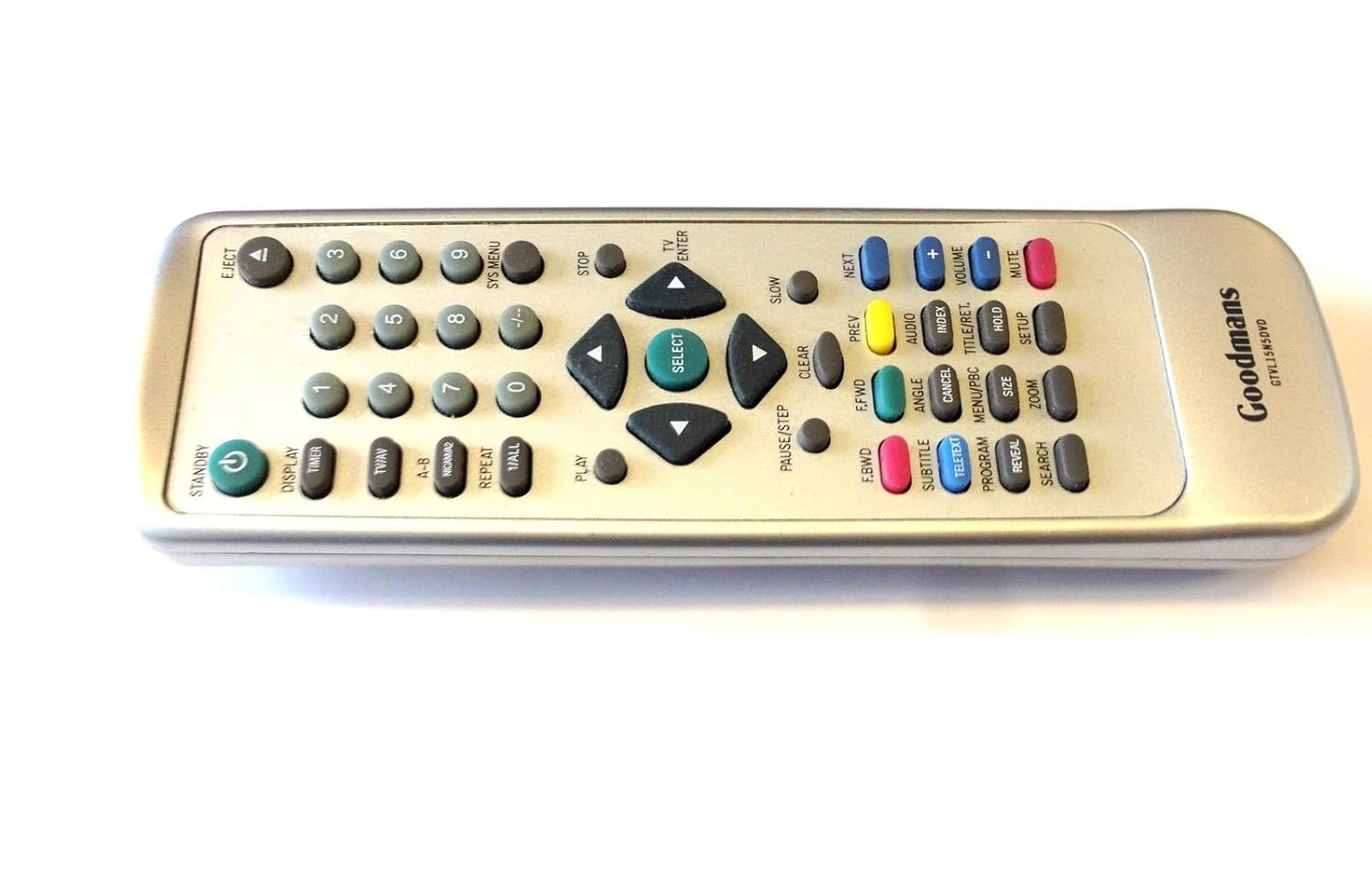 GOODMANS GTVL15N5DVD TV DVD REMOTE CONTROL Amazon.co.uk Electronics