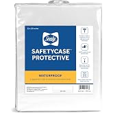 Sealy Baby SafetyCase Breathable Waterproof Crib Mattress Protector Pad, Toddler Bed Cover, Zippered Bedding Encasement, Noiseless, Machine Washable / Dryer Friendly, 52x28&rdquo; - White