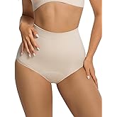Loswie Incontinence Underwear for Women, Comfort Control Shapewear for Women, Postpartum Leakproof High Waisted Washable