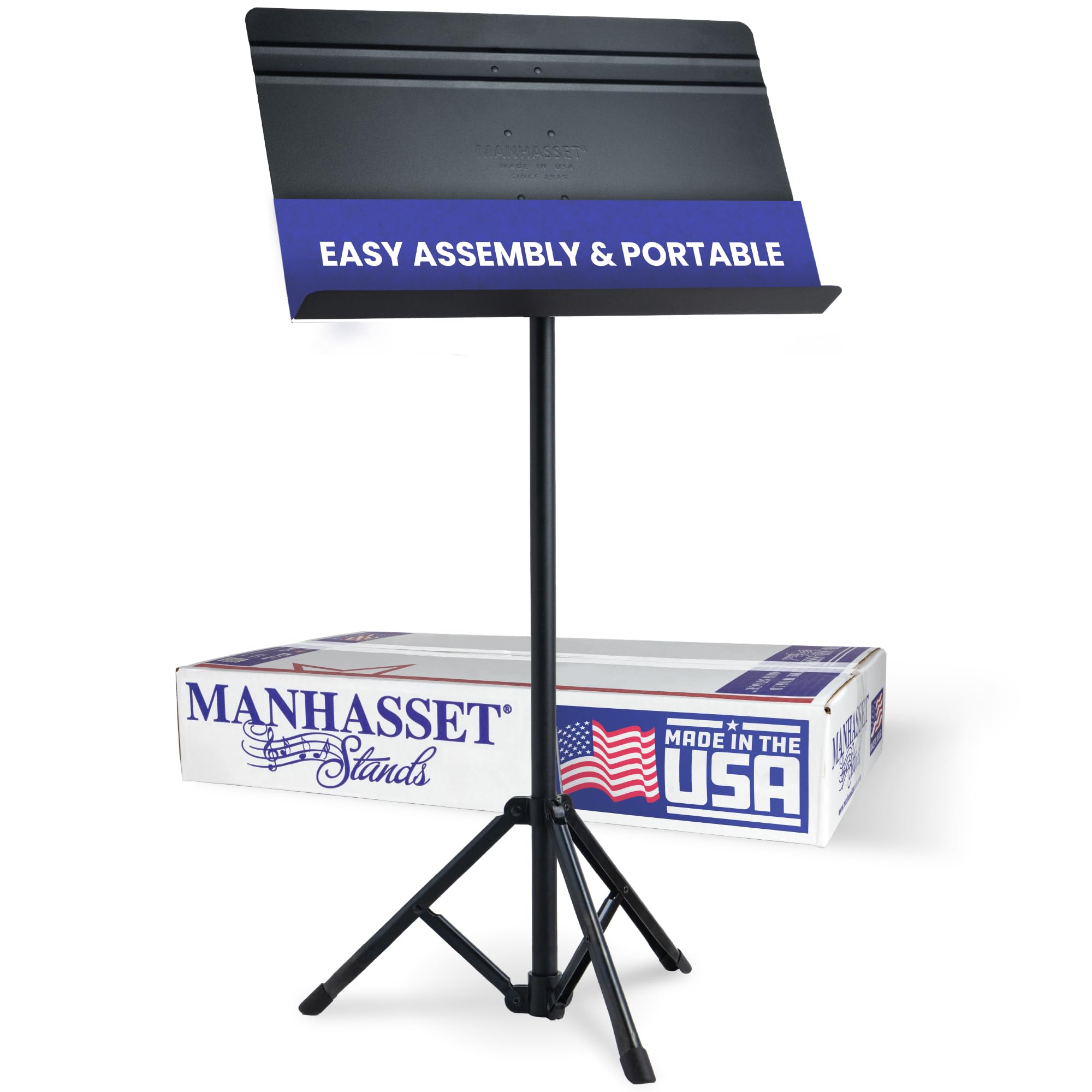 Manhasset MAN5201 Voyager Stand, Black