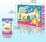 iFergoo Air Dry Clay Pets Theme 6 Animal Designs 36 Packs Non Toxic view 9
