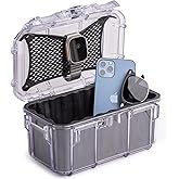 Evergreen 58 Waterproof Dry Box Protective Case - Travel Safe/Mil Spec/USA Made - for Cameras, Lenses, Phones, Pistols, First Aid, Boating, Water Sports, Tacklebox, Ammo Can, Deck Boxes