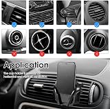 Tawveml Car Cup Holder Mount 2 in 1 Phone Mount Vent/Cup Holder Silver Black view 5