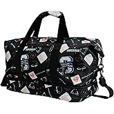 Superman Travel Bag Lightweight, Extra Large Gym Bag with Shoe Compartment, Duffel Bag for Weekender Overnight Carry On Hero Fans Christmas Birthday Gift