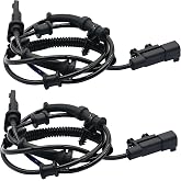HHKSC 2pcs Front Left and Right ABS Wheel Speed Sensor ALS2403 | Compatible with Jeep Grand Cherokee Replacement for Dodge Durango 4779977AA ALS2403 V8 6.4L 6424cc 392cid 14 15 2014 2015