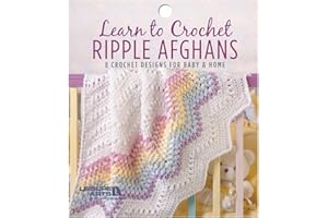 Leisure Arts Learn to Crochet Ripple Afghans Crochet Book