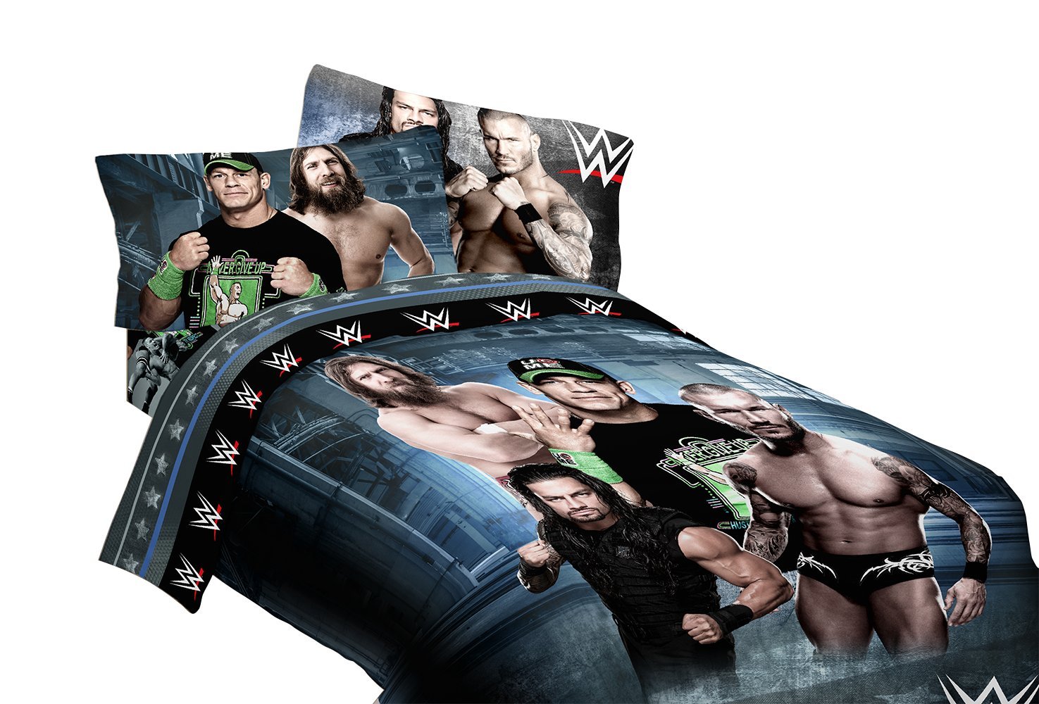 WWE Industrial Strength Twin 64x86 Microfiber Comforter