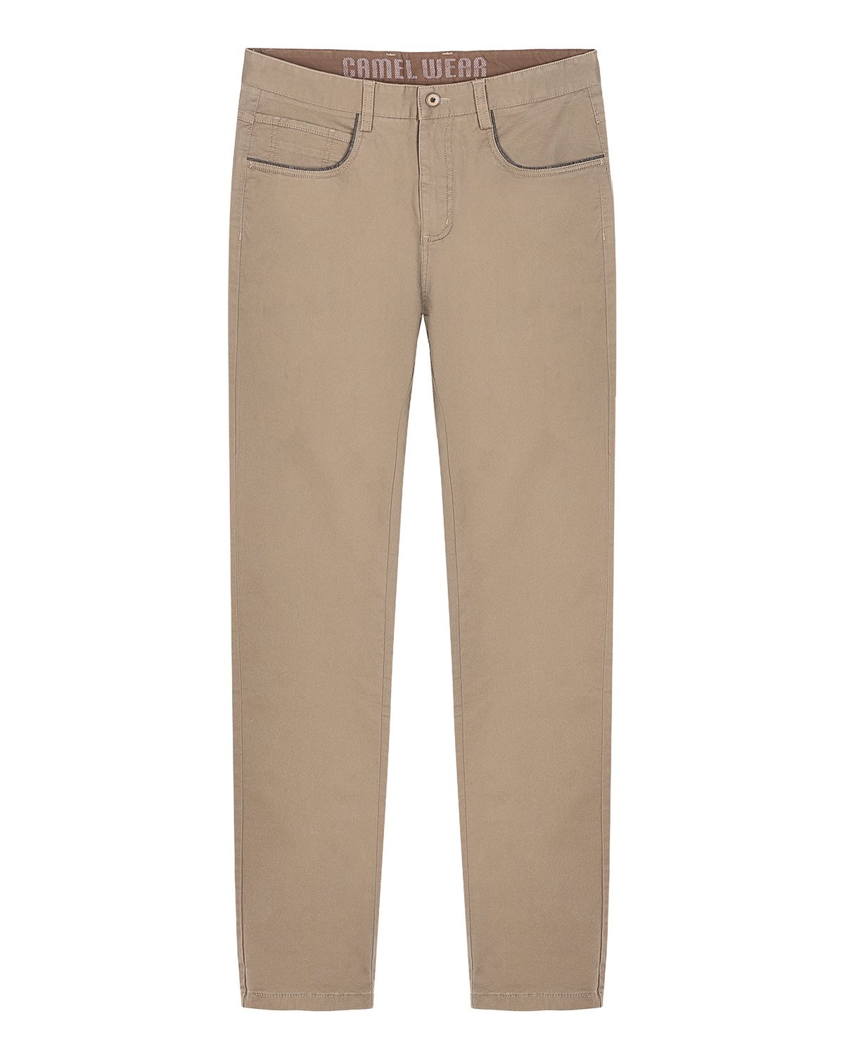 Camel Mens Dress Pants Stretch Cotton Riptop Twill Straight Fit Flat Front Casual Long Work Pants Khaki Pants for Men,Khaki,39W/34L