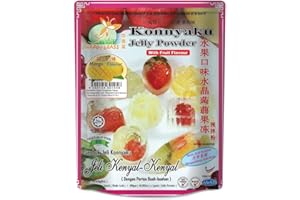 Happy Grass Konnyaku Jelly Powder with Mango Flavour 300g (1 Pack)