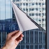 Zindoo One Way Mirror Window Film Silver Reflective Privacy 40x400cm view 7
