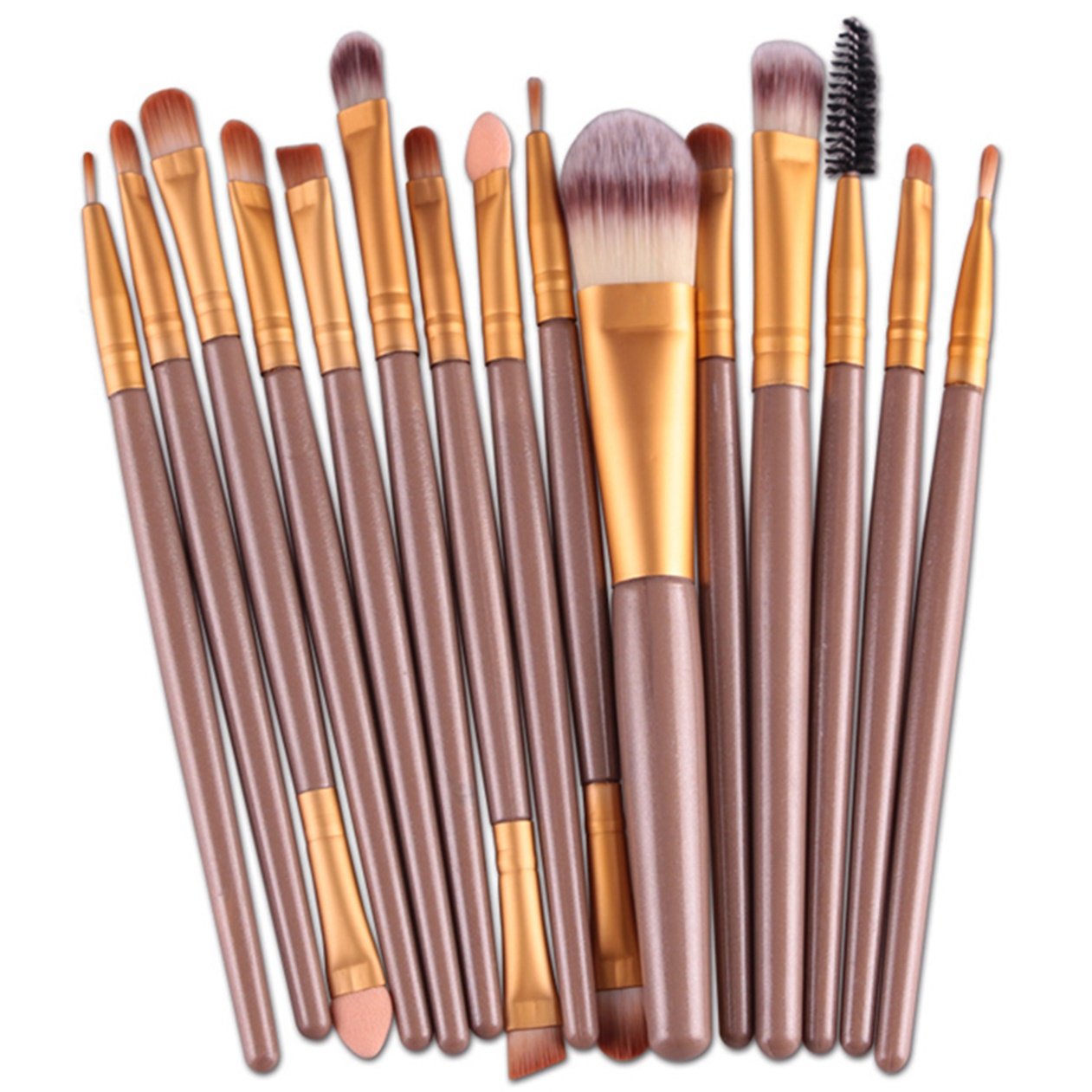 15 Pcs Makeup Brush Set Cosmetic Make Up Buy Online In Cambodia At Desertcart