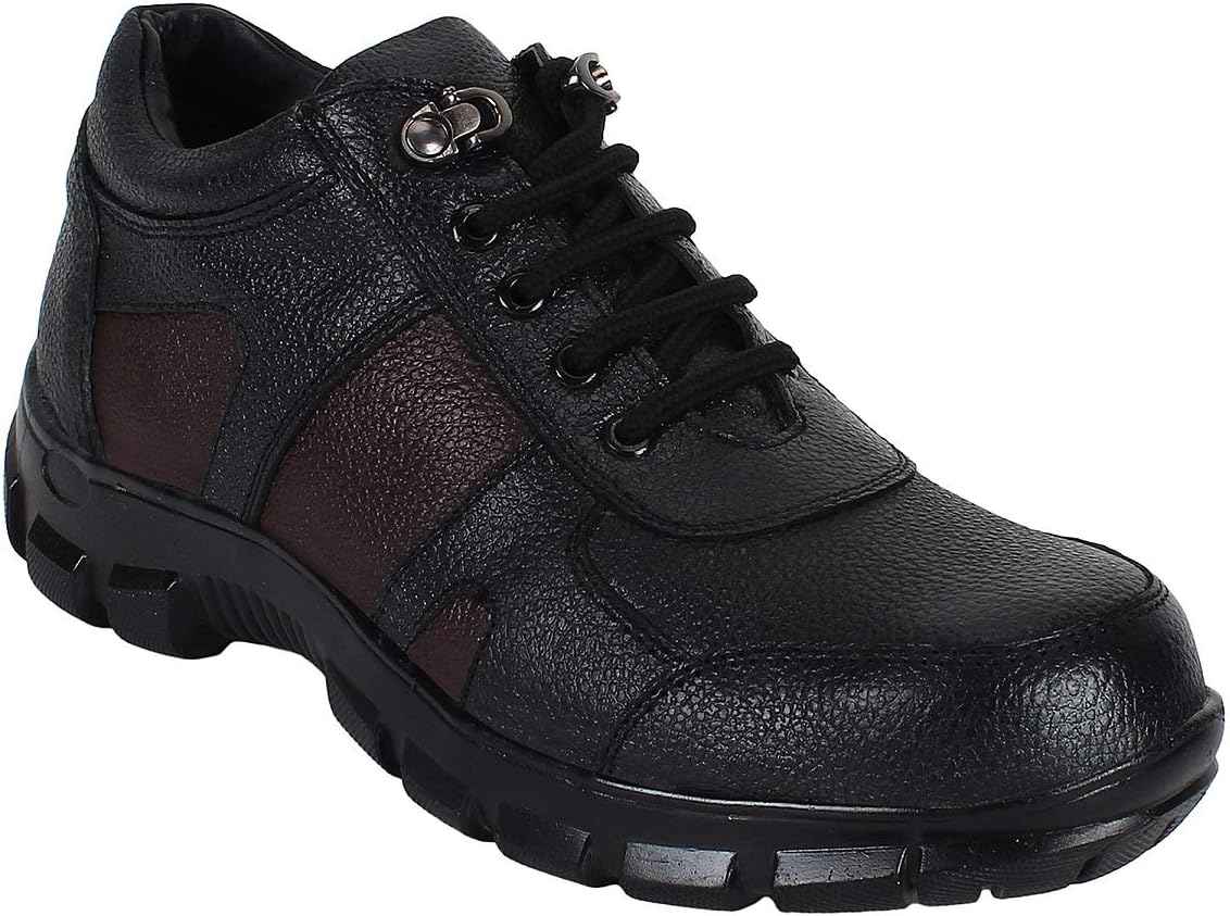 RoarKing Steel Toe Industrial Leather Safety Shoes