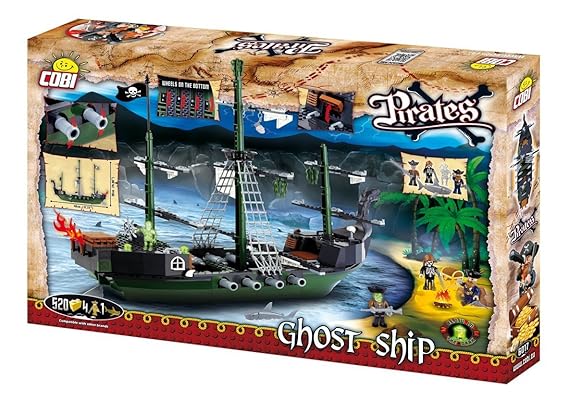 Cobi Konstruktion Spielzeug Geisterschiff Piratenschiff Bauklötzen Bausteine