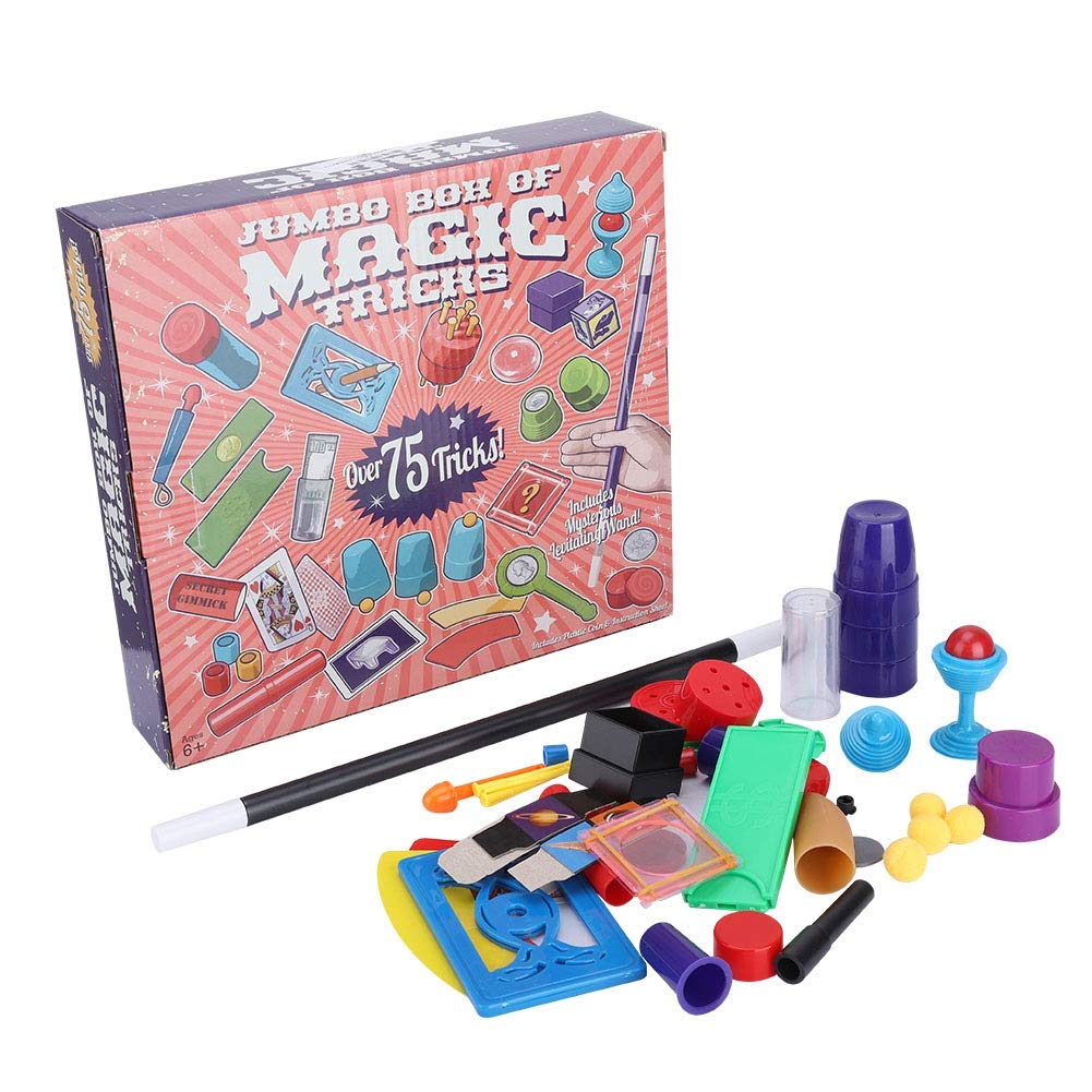 Alomejor Kids Magic Tricks Toy Accessories Gift Stage Magic Props Set for Beginners(2511)