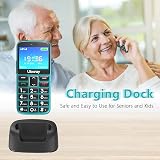 uleway Big Button Mobile Phone for Elderly Dual Sim HAC SOS Emergency view 4