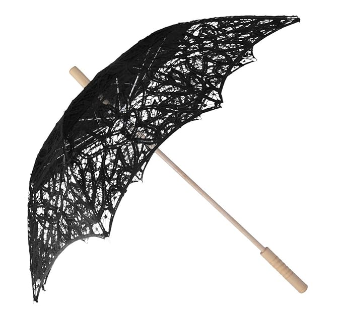 Victorian Parasol and Lace Umbrellas