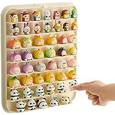 Clear Display Case for Mini Figures, Wall-Mounted Figures Display Box, Multi Story Minifigure Display Cabinet Suitable for Collectibles Action Figures Under 1.57 Inches